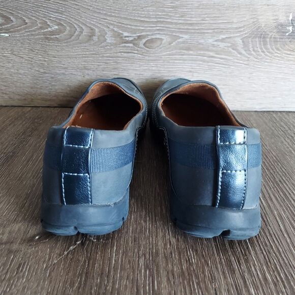 Eurosoft by Sofft navy loafer vegan leather size 8 - Picture 5 of 10